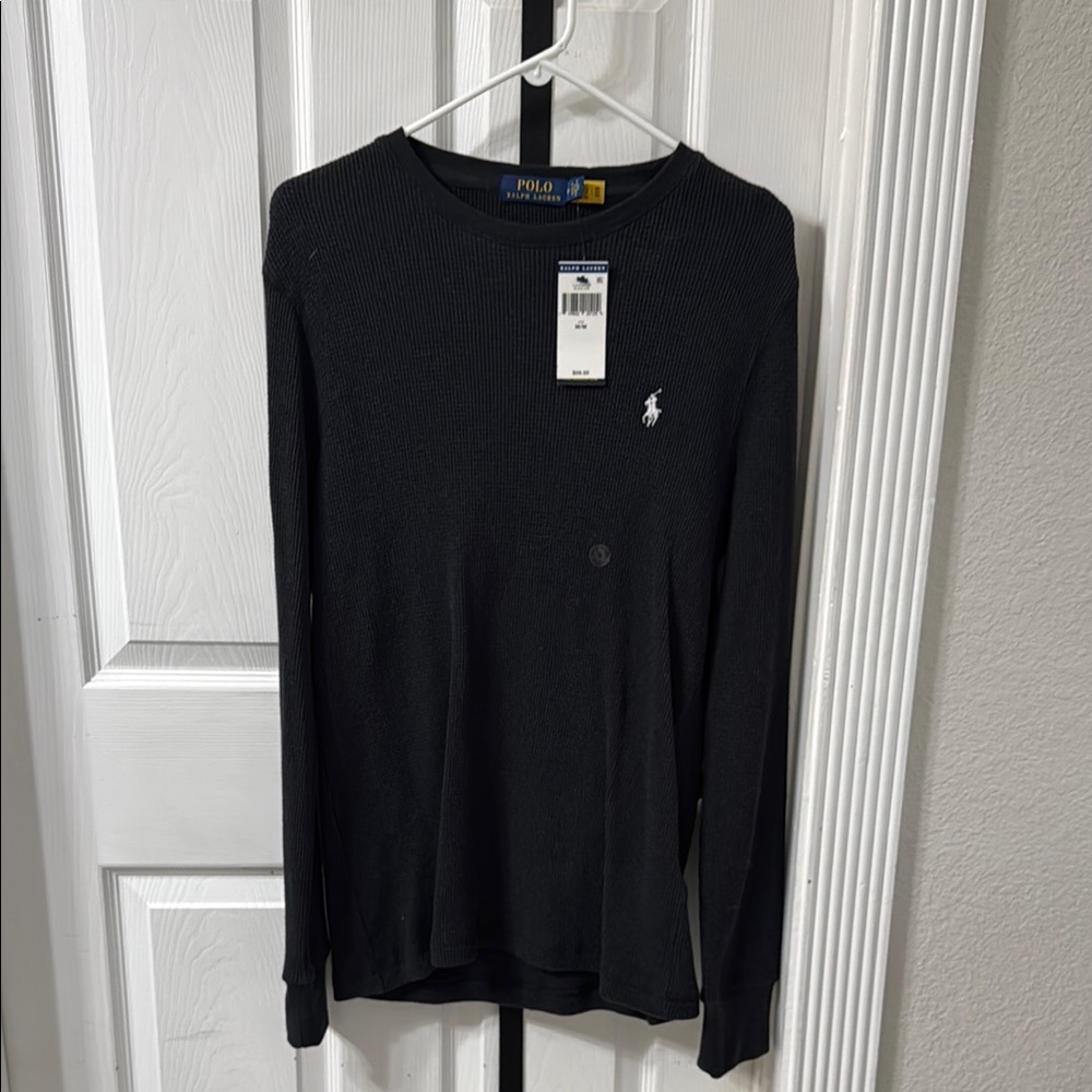 Polo by Ralph Lauren Black Long Sleeve Tee
